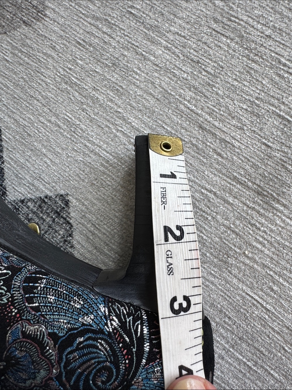 L’Artiste by Spring Step Glitterail Metallic Floral Ankle Boots EU 41 US 9.5-10 - Picture 15 of 16